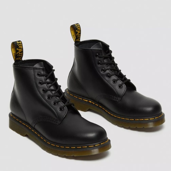 101 Yellow Stitch Smooth Leather Ankle Boot - Picture 8 of 8